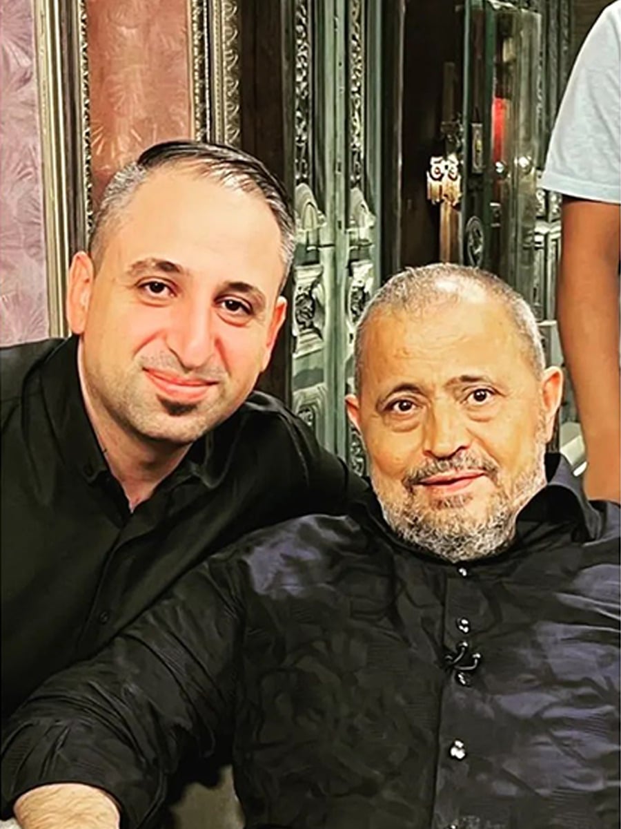 Ahmad Saab With artist George Wassouf – 2022